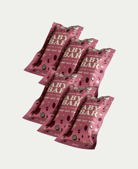 ABY Cherry-Date Bars (Pack of 3 or 6)