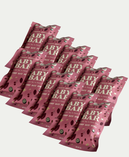 ABY Cherry-Date Bars (Pack of 3 or 6)