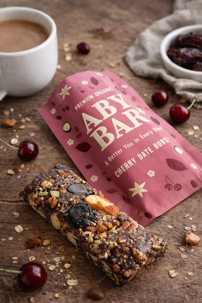 ABY Cherry-Date Bars (Pack of 3 or 6)